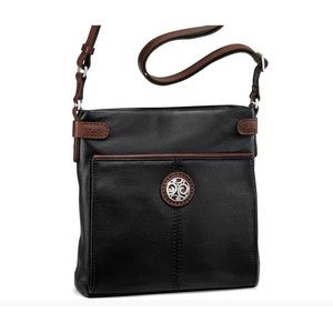 Brighton Super Selena Organizer, Black/Brown